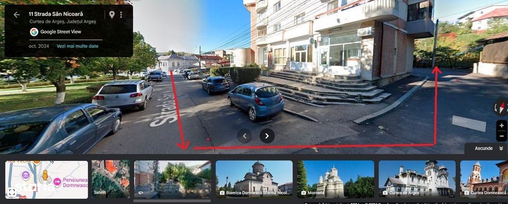 Teren intravilan Curtea de Arges Centru- San Nicoara