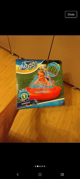 Tobogan cu apă H2O GO! 4.88m – joacă de vară pentru copii