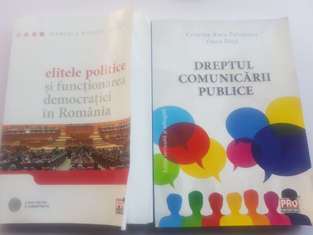 Dreptul comunicării publice- Duta si Paiusescu;Elitele politice