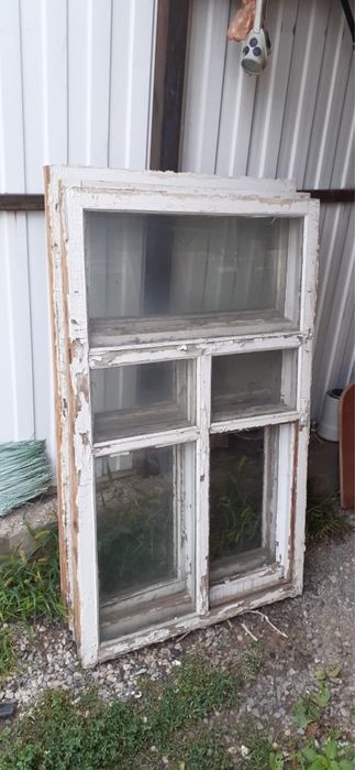 Окна деревяные 1.27 см ширина 78 см