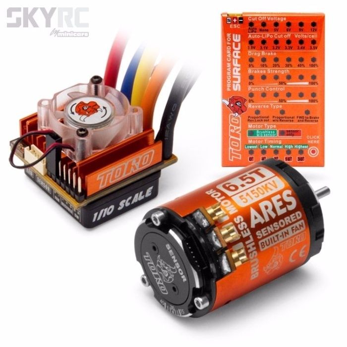 Combo brushless automodele (Hpi, Traxxas,Arrma)