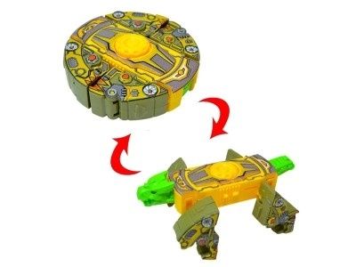 Jucărie Spinner transformabil în dinozaur set 3 Spinnere