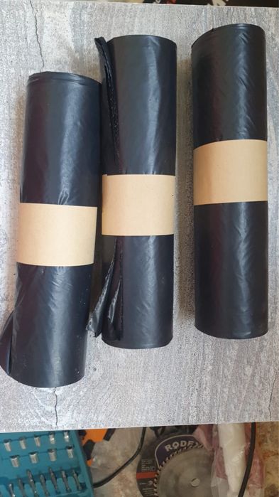 Пакеты для мусора 120 литров.