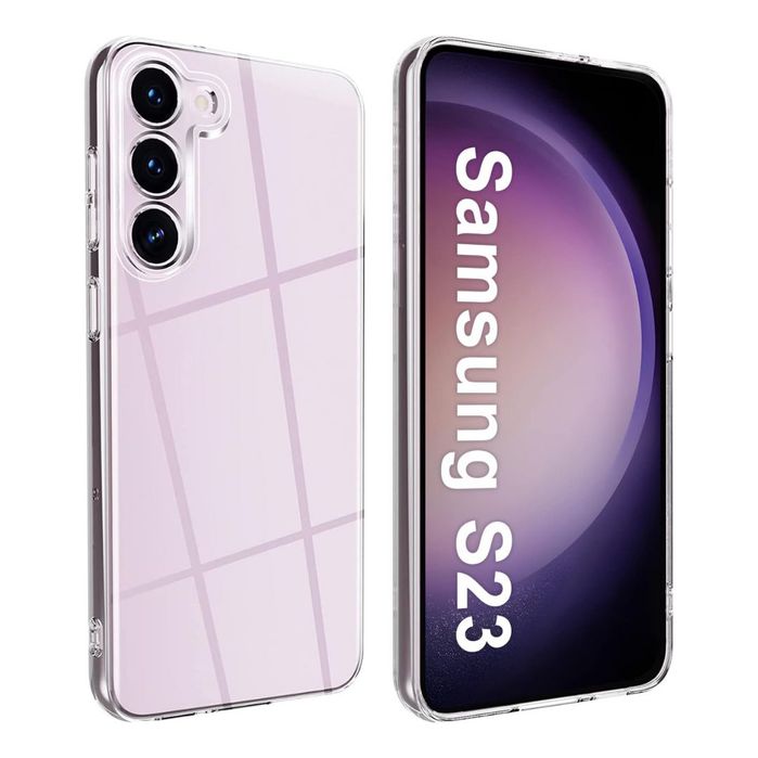 Husa silicon transparent compatibila Samsung Galaxy S23