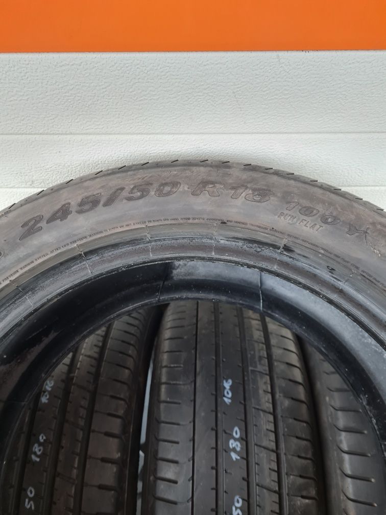 Летни гуми 4 броя PIRELLI Pzero 245 50 R18 дот 1016