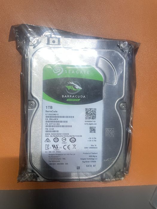 Жесткий диск 1tb