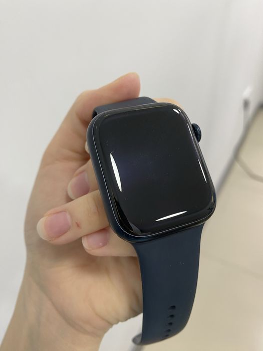 Продам apple watch 9 серия черный 45мм