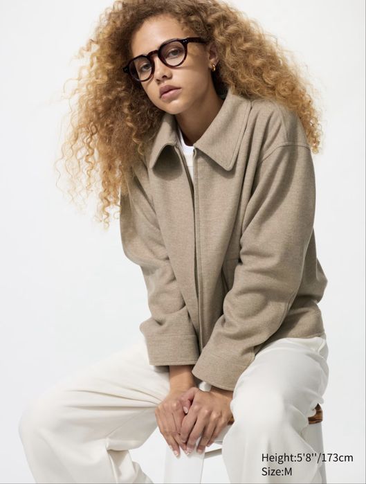 Uniqlo женский бомбер