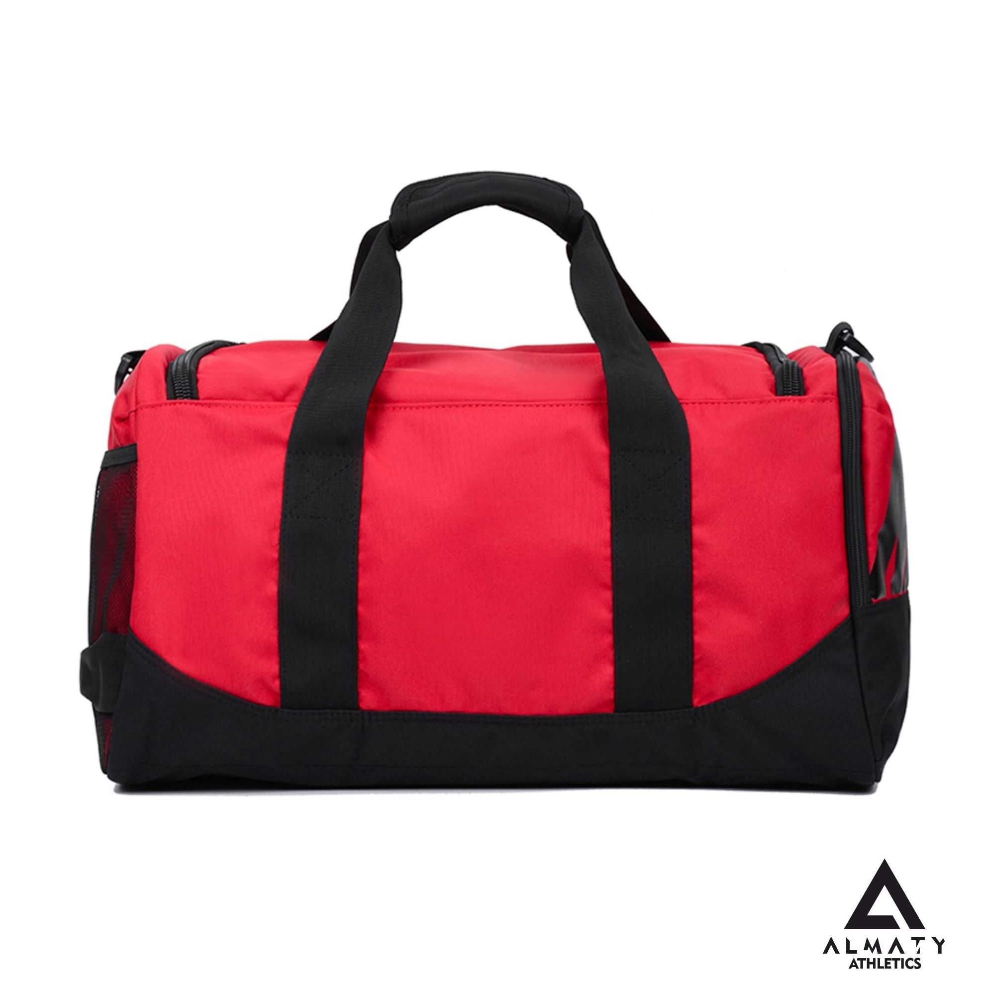 Спортивная сумка 500х300х240мм, красная, черная, камуфляж
