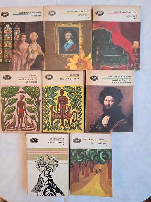 Lot 6 -  Carti beletristica (vechi)  (buc = 8)