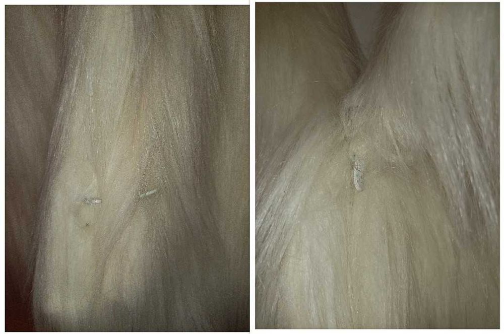 Blana artificiala alba pt ocazii, mar.M-L (blanita/capa)