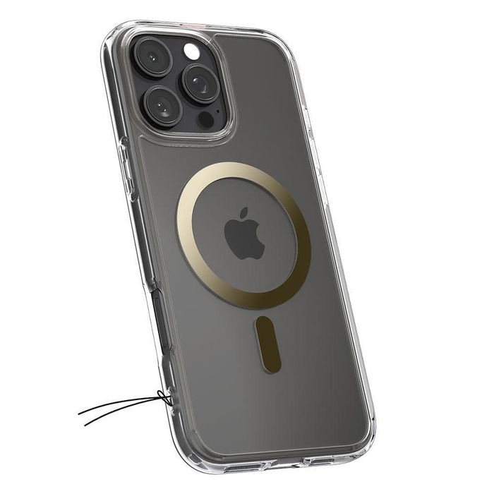 Кейс spigen ultra hybrid mag magsafe за iphone 16 pro - gold