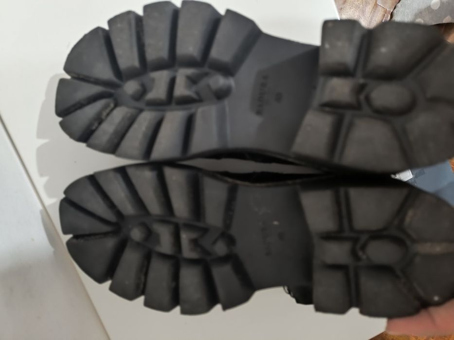 Ghete piele naturala Badura 40