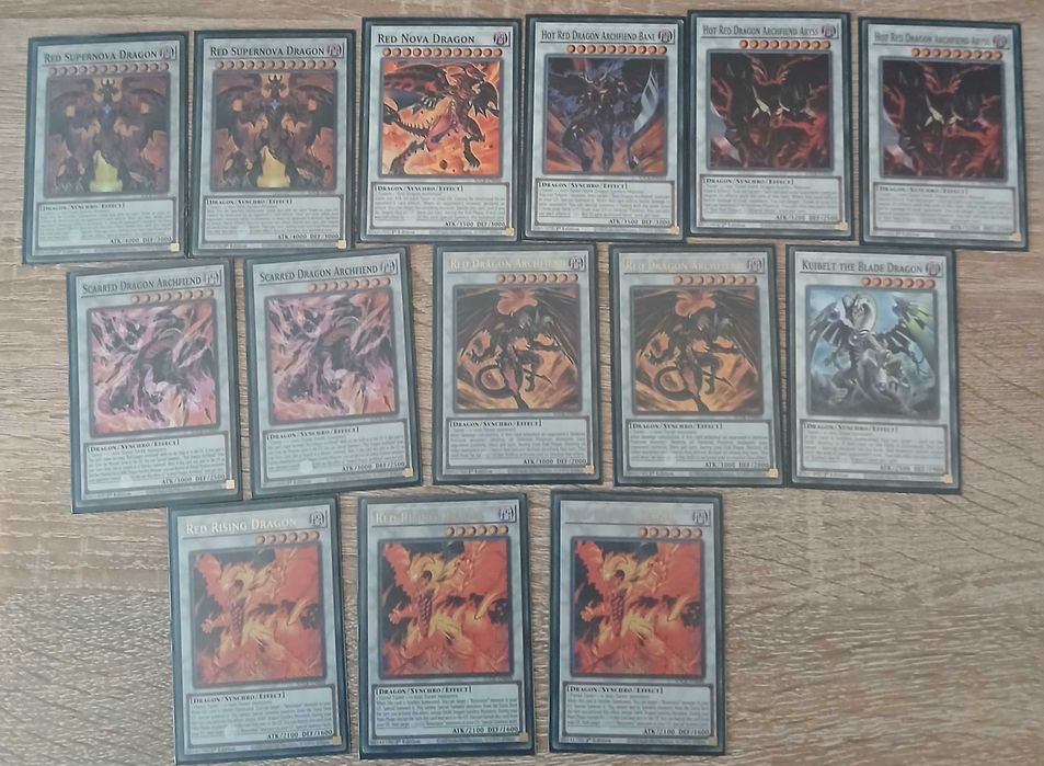 Yu-gi-oh Red dragon archfiend deck - Пълен/Оптимизиран (с sleeves)