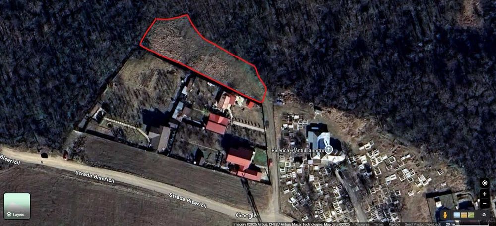 Teren vanzare 1626 m2