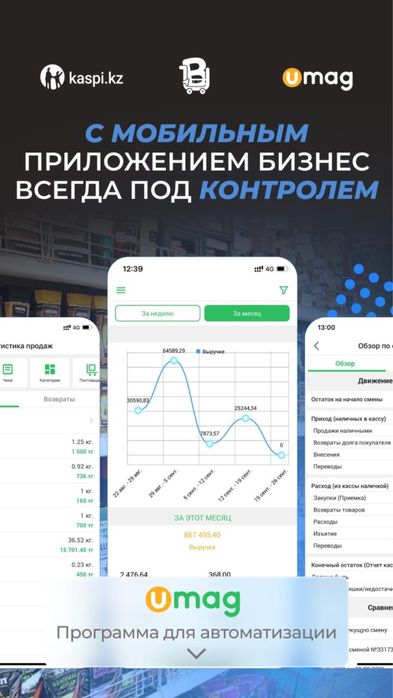 UMAG — программа для автоматизации торговли в Костанае