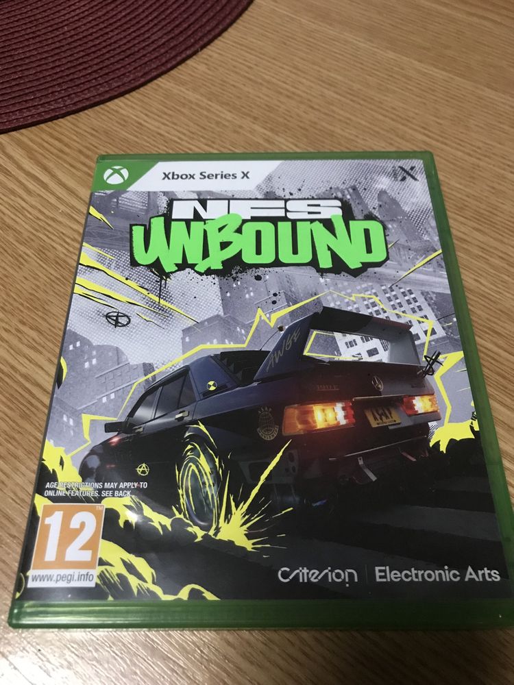 Nfs unbound Xbox series X   Neutilizat