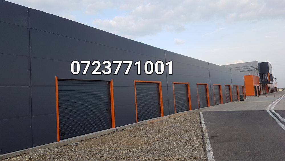 Vand hala metalica 8x19x4 cu panouri sandwich