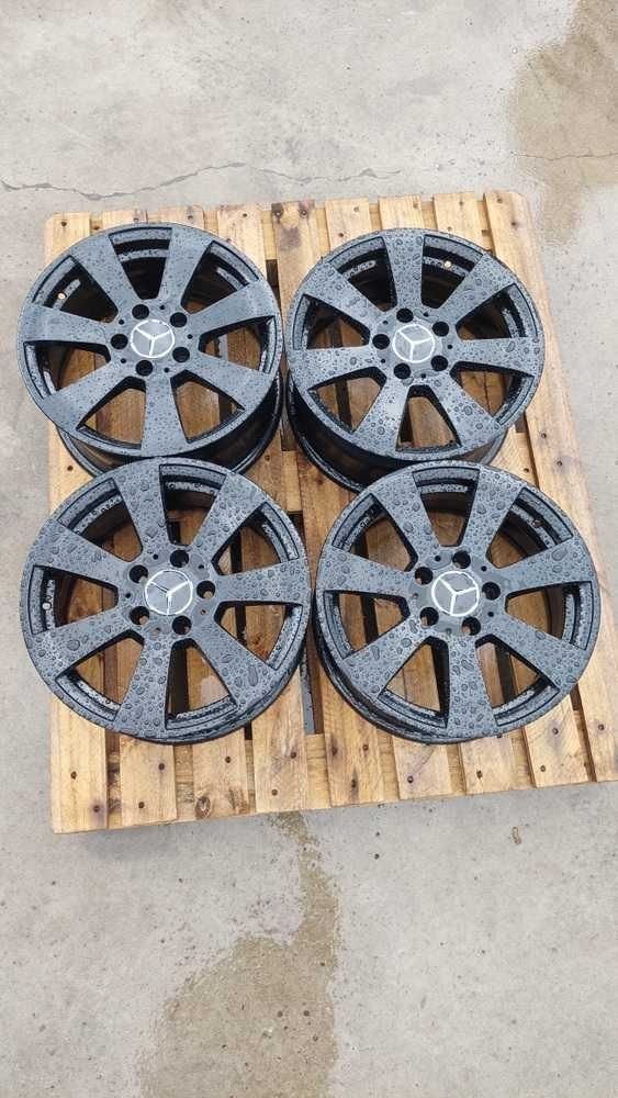 Jante Mercedes 7.0x16 et 43 5x112 Originale Black Edition