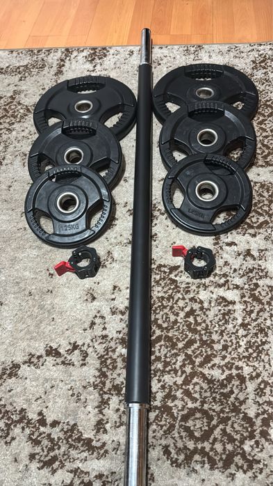 Vand set bara cu greutati– 17,5 kg plus bata