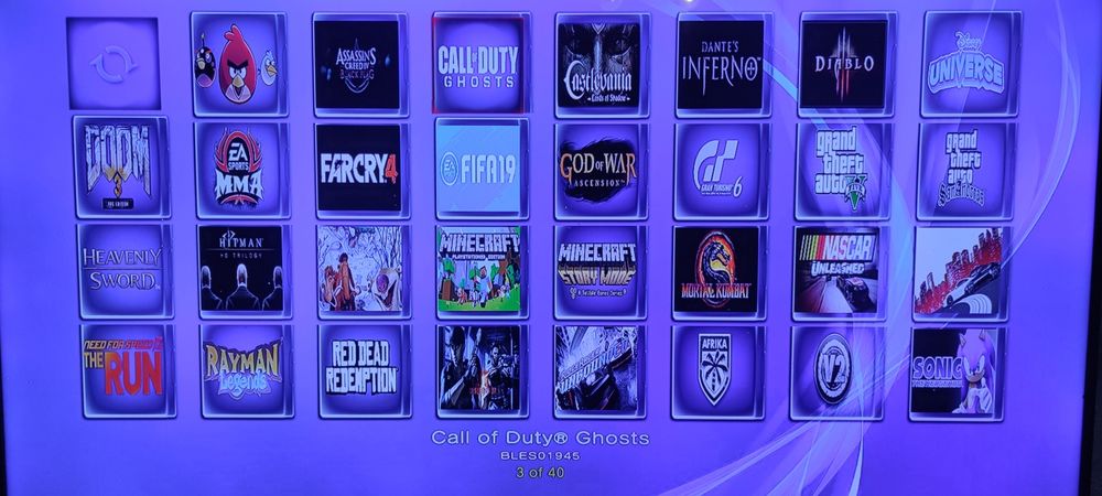 PS3-500 гб+1 Джойстик+40 Хит Игри