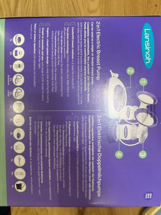 Vand pompa de san LANSINOH