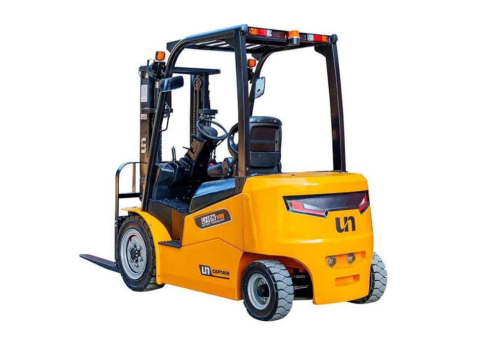 Stivuitor nou 2000 kg electric, model UN FB20, baterie Lithiu-Ion