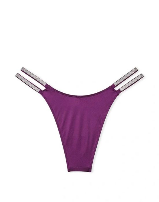 Victoria's Secret - Chiloti Brazilieni Satin, Dantela cu pietre VS.