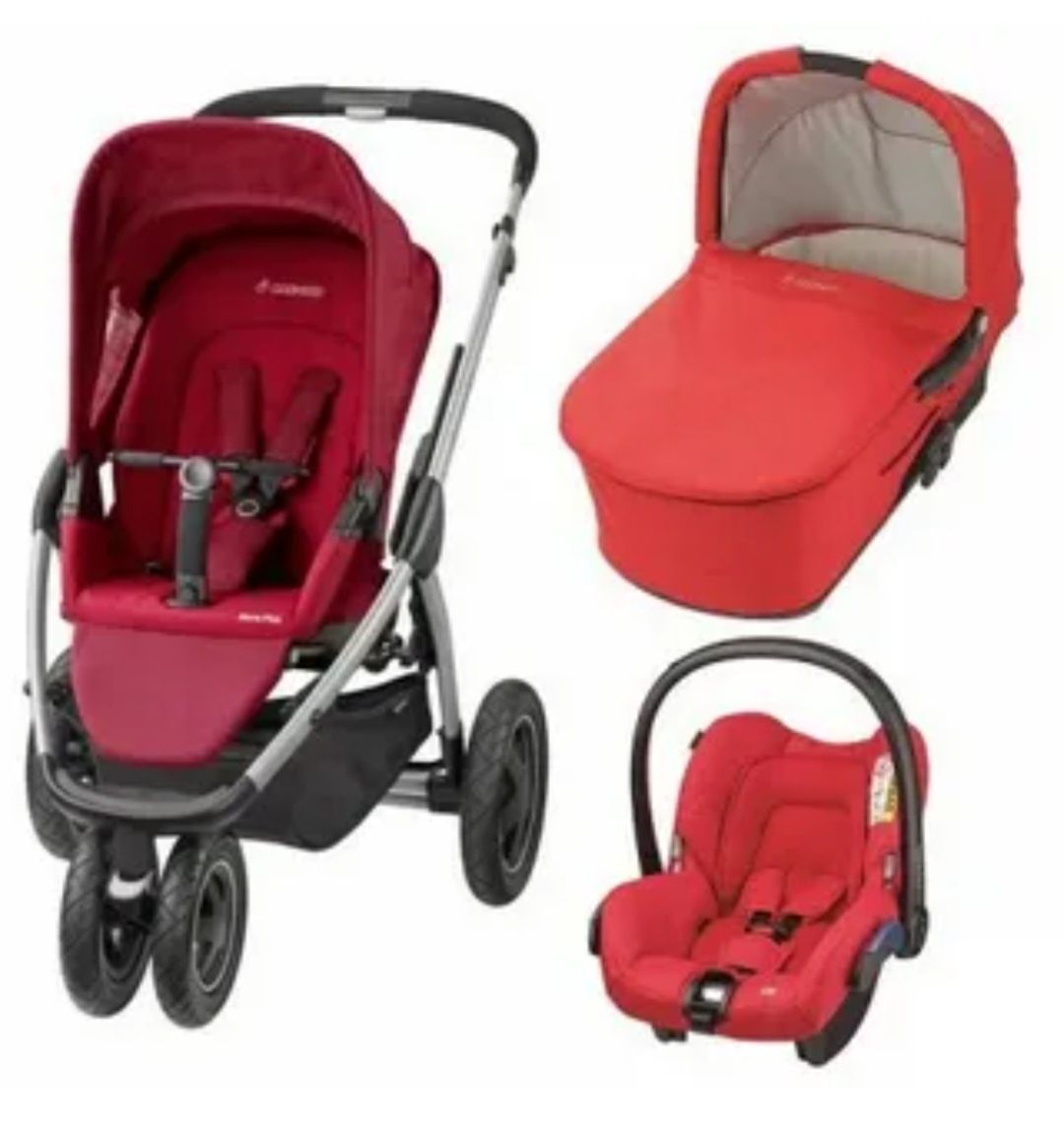 Коляска Maxi Cosi 3 в 1 Макси Кози люлька, кресло, прогулочная