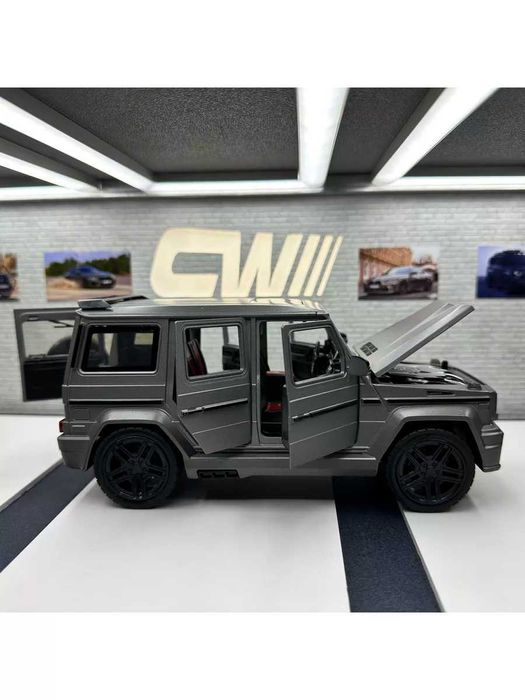 Гелик машинка металлическая Мерседес Гелендваген Брабус G65 игрушка