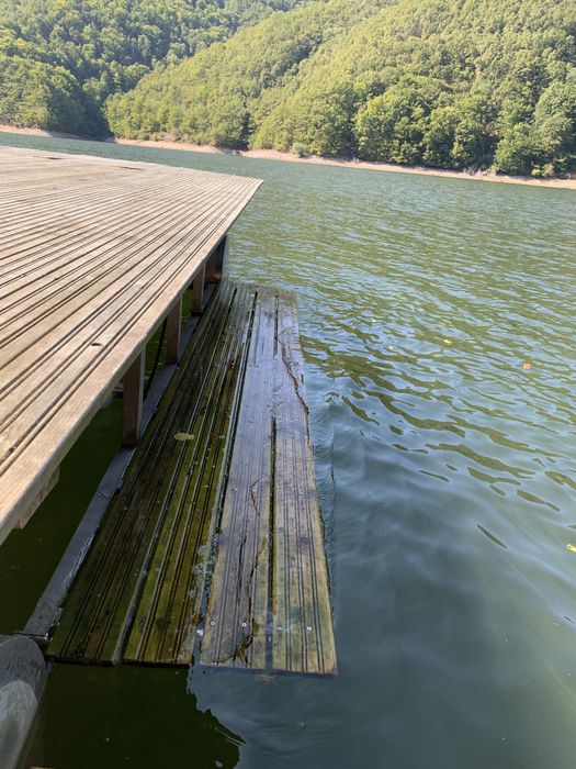 Vand/Schimb Ponton inox 26 mp cu barca sau skijet