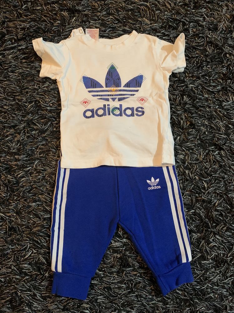 Trening Adidas copii + tricou masura 74