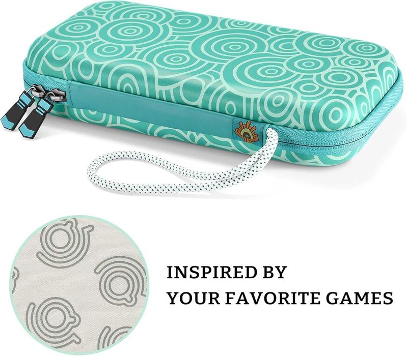 Нов калъф Nintendo Switch кейс с твърда защита и 10 слота за карти