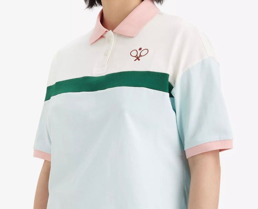 Levi’s дамска блуза поло тенис клуб с етикет