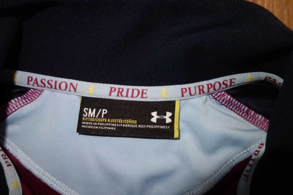Bluza trening prezentare  Aston Villa visinie Under Armour Marimea S