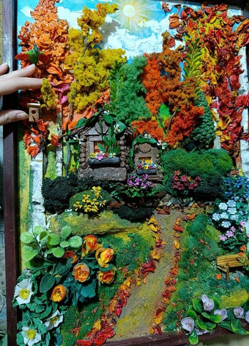 Настенное панно осень.