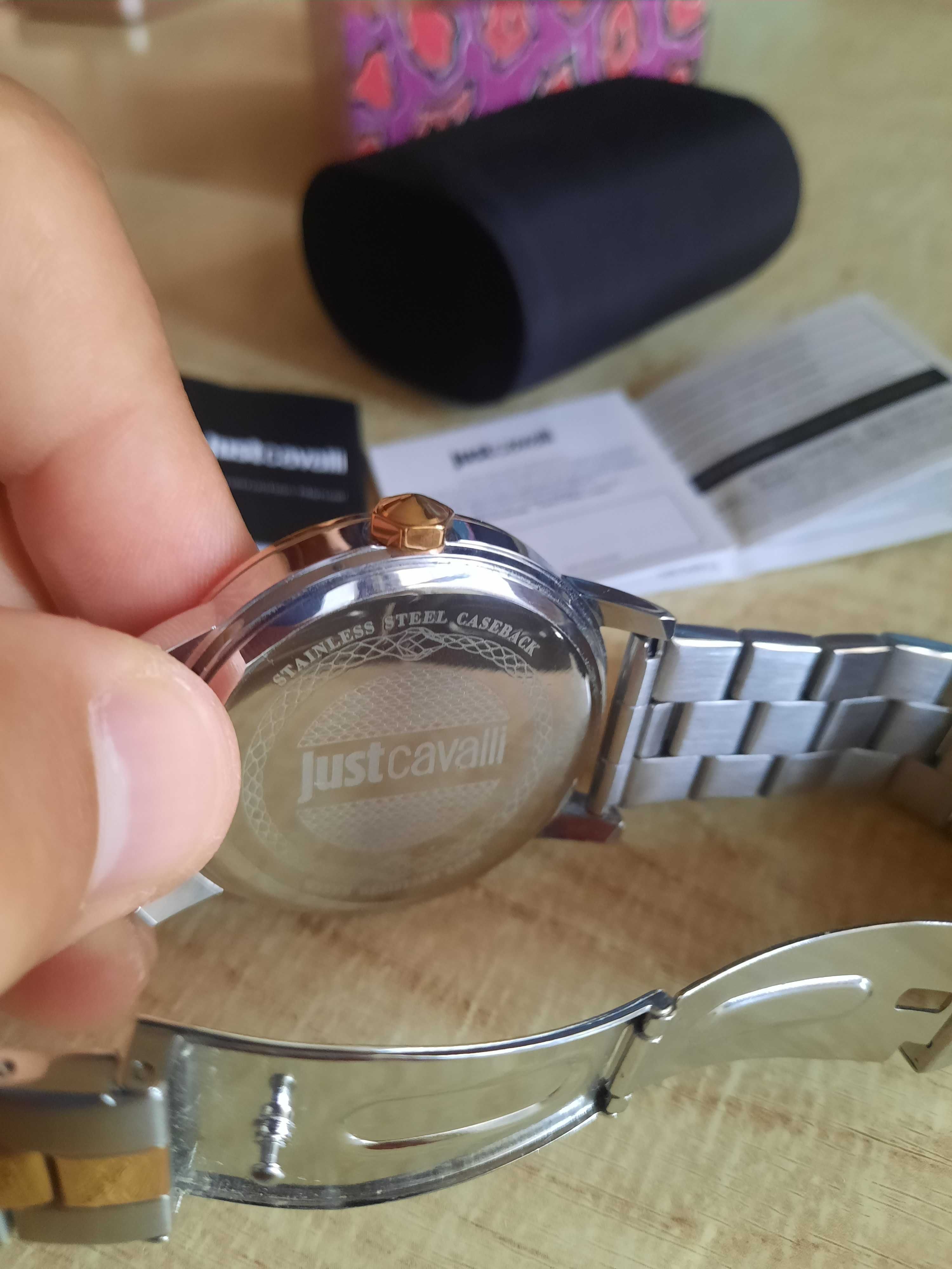 Just Cavalli иноксов часовник