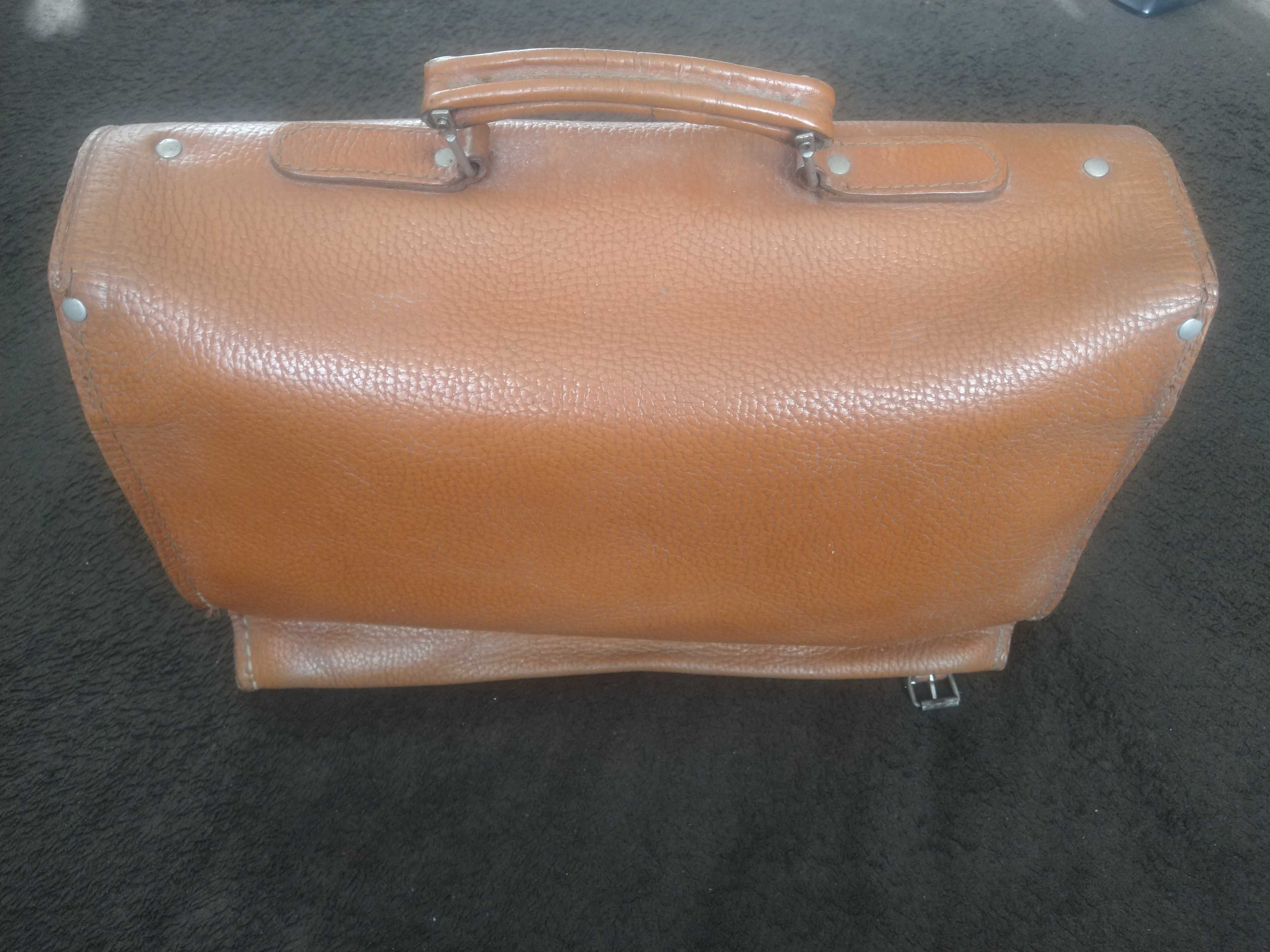 Geanta vintage IVOLI, piele naturala pentru colectie