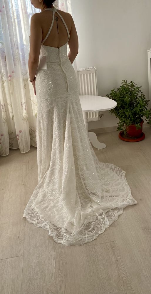 Rochie de mireasa La Novia, model Lavenda, măsura S-M