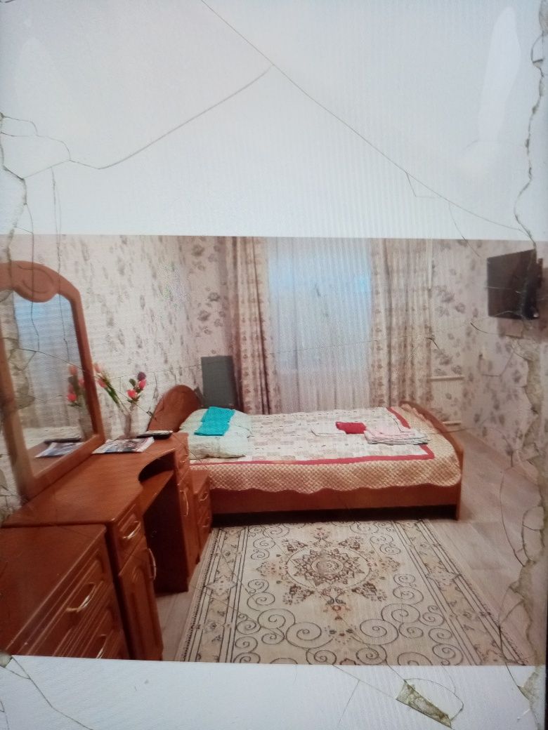 Сдается посуточно квартира, в районе сауран, шалкыма