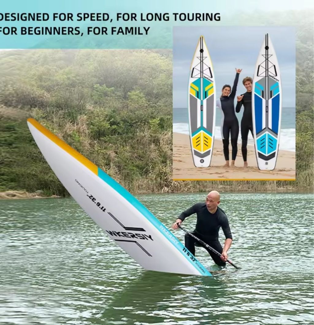 Професионален нов SUP paddle board  380/81/15