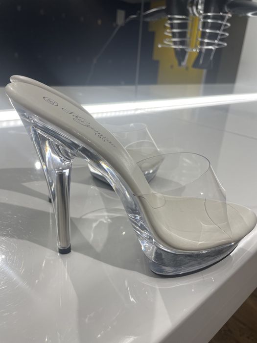 Pantofi platforma Clear competitionali de scenă