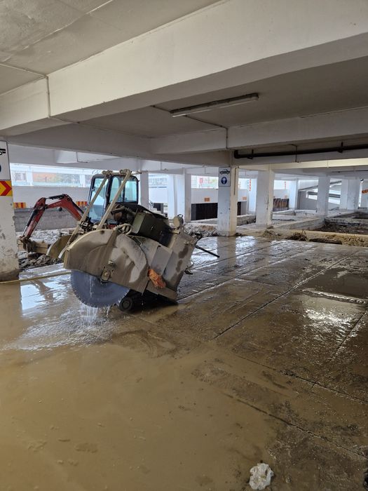 Taiere demolare piconare spargere beton caramida  structurii lucrari