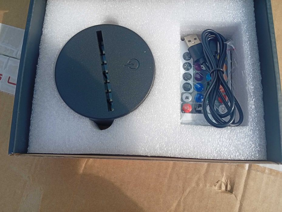 3D лампа на Хари Потър