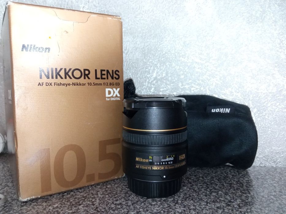 Nikon FISHEYE 10,5 2,8 DX