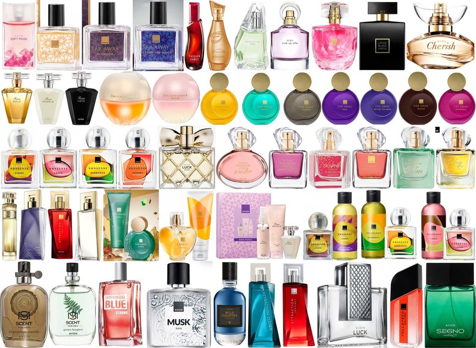 AVON - TTA Today,Far Away,Attraction,Premiere Luxe,Rare Pearls