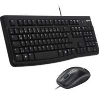 Set mouse cu tastatură Logitech MK120 cu fir
