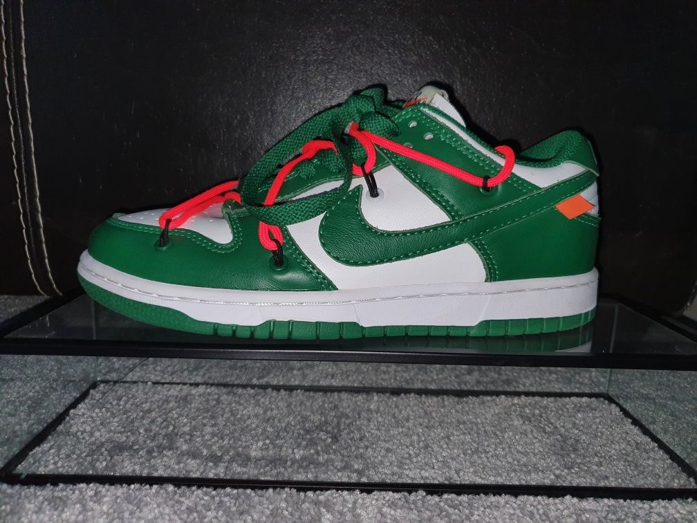 Nike Dunk Low Off-White Pine Green