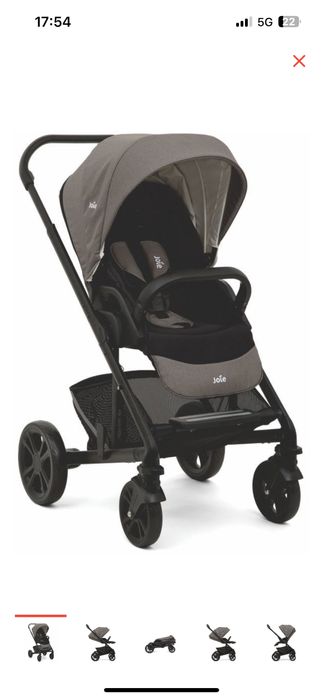 Коляска детская очень удобная и широкая