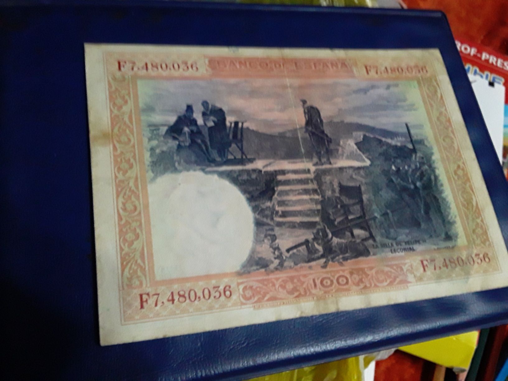 Продам банкноту Испания 1925 год